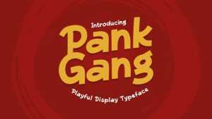 PankGang Font › Fontesk
