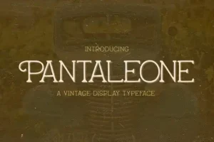 Pantaleone Serif Font