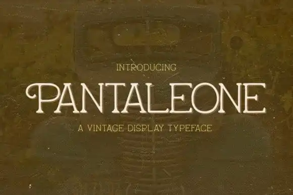 Pantaleone Serif Font