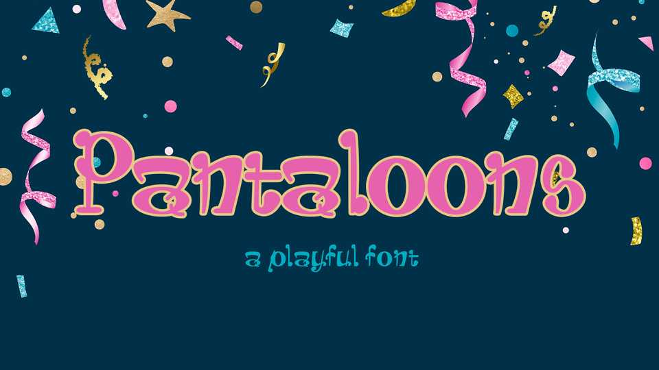 Pantaloons Font › Fontesk