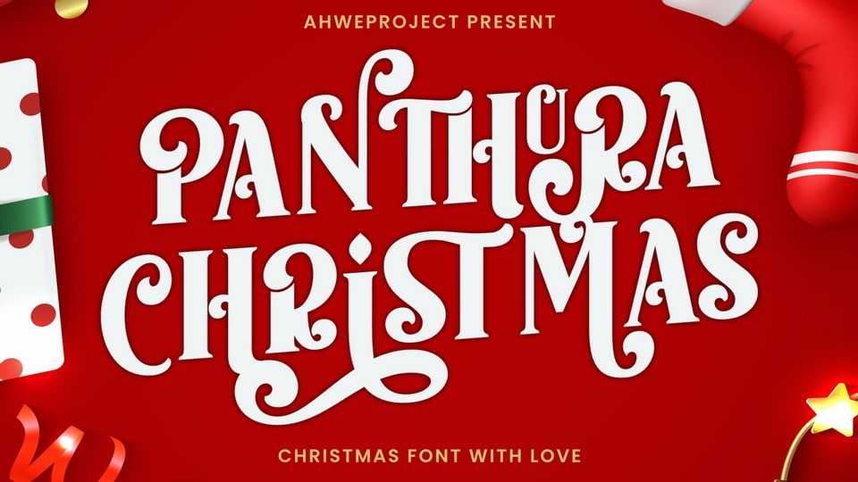 Panthura Christmas Font › Fontesk