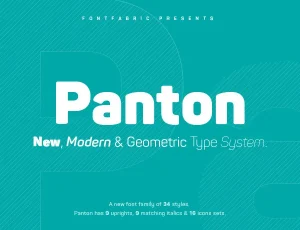 Panton Typeface