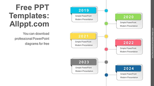 Paper Banner Wrapped Ribbon PowerPoint Diagram