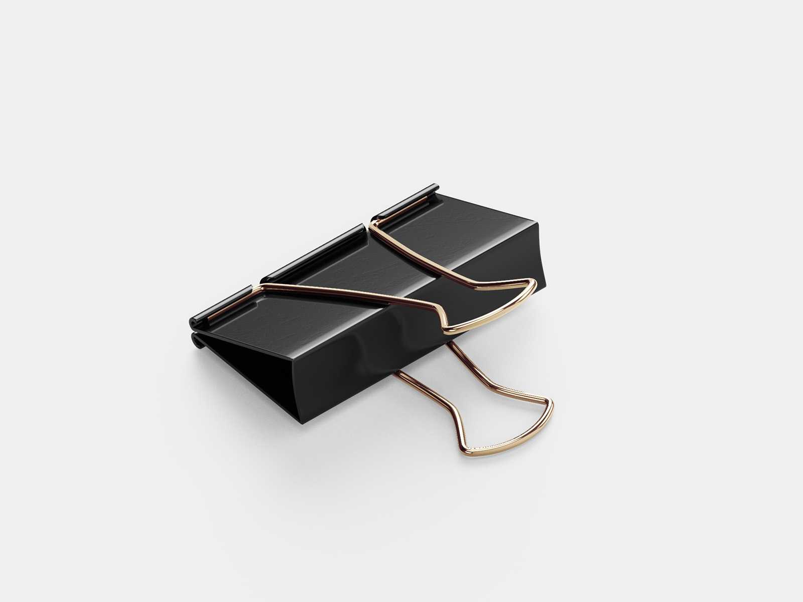 Paper clip mockup
