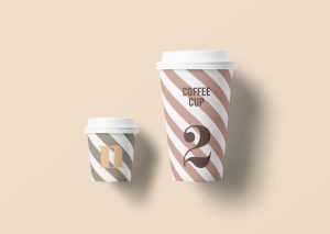 Paper Cup Mockup PSD