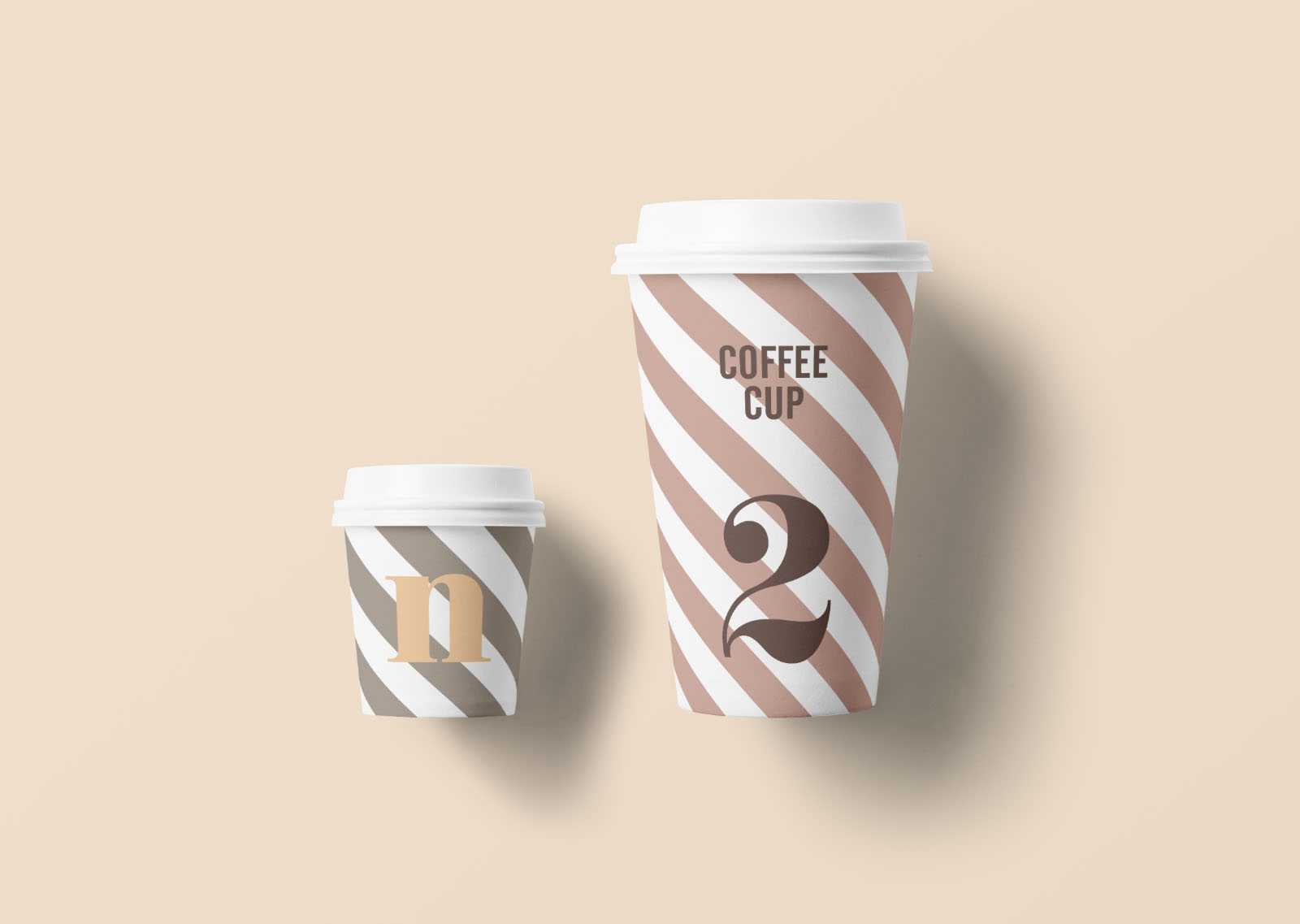 Paper Cup Mockup PSD