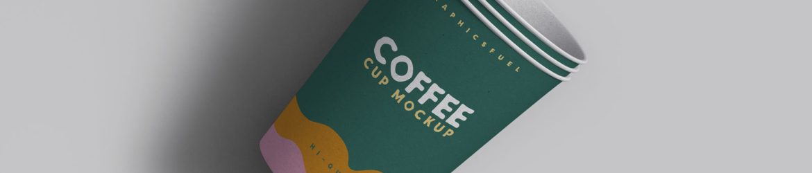 Paper Disposable Coffee Cup Mockup