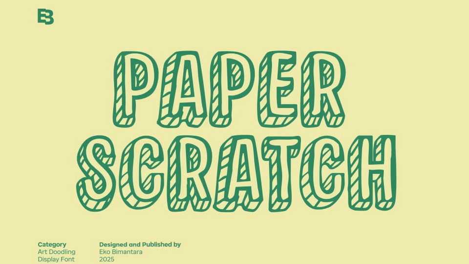 Paper Scratch Font › Fontesk