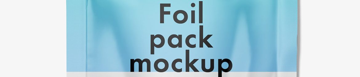 Paper zipper pouch mockup / glossy Paper zipper pouch mockup / glossy