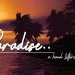 Paradise Font - Fonte Grátis Paradise Font