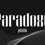 Paradoxy Plain Font › Fontesk