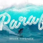 Paraf Brush Font - Fonte Grátis Paraf Brush Font