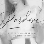 Pardone Font - Fonte Grátis Pardone Font