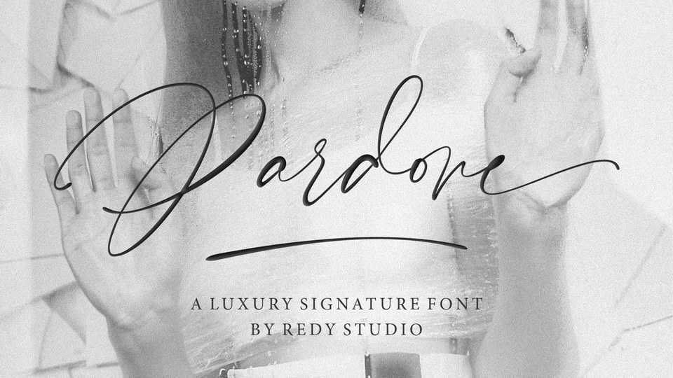 Pardone Script Font › Fontesk