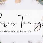Paris Tonight Script Font › Fontesk - Fonte Grátis Paris Tonight Script Font › Fontesk