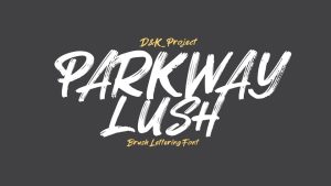 Parkway Lush Font › Fontesk