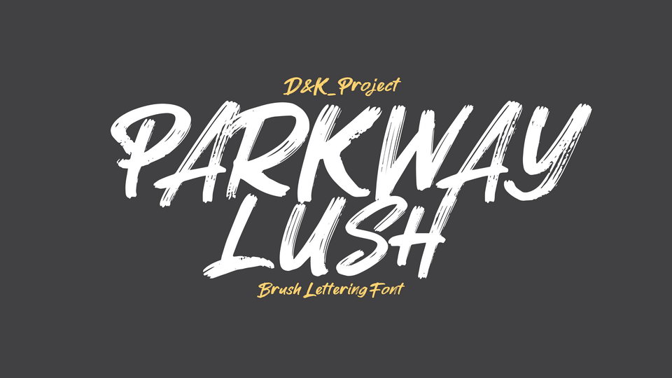 Parkway Lush Font › Fontesk