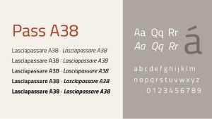 Pass A38 Font Family › Fontesk