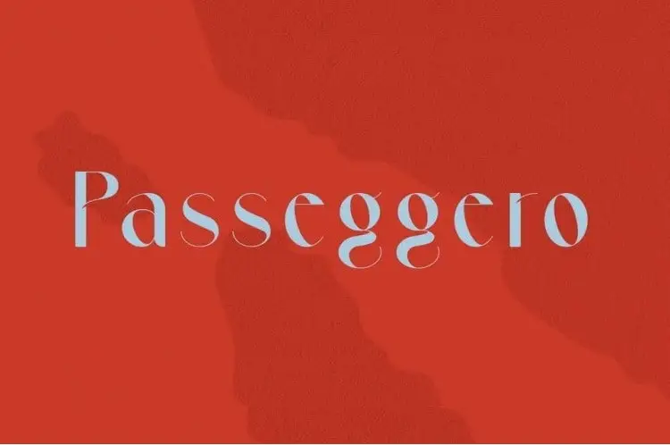 Passeggero Sans Serif Font