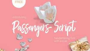 Passengers Script Font › Fontesk