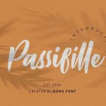 Passifille Script Font