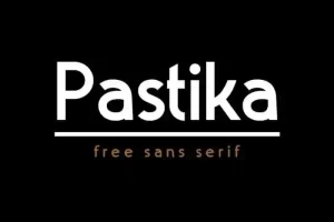 Pastika Sans Serif Font