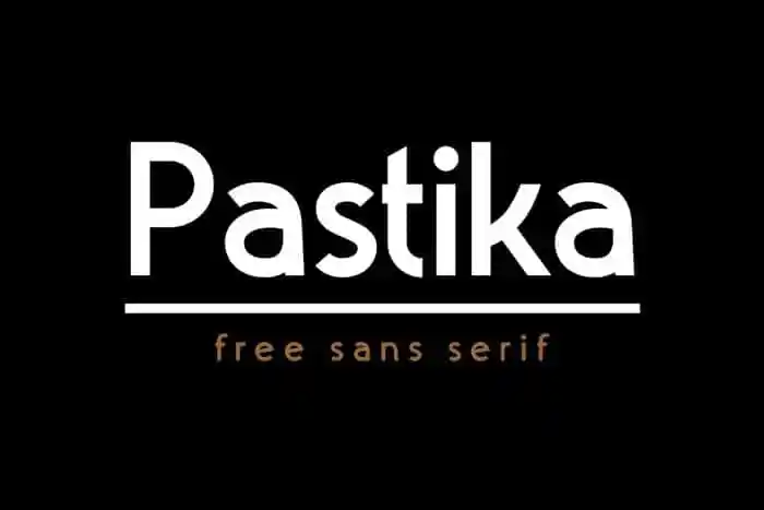 Pastika Sans Serif Font