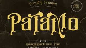 Patamo Font › Fontesk