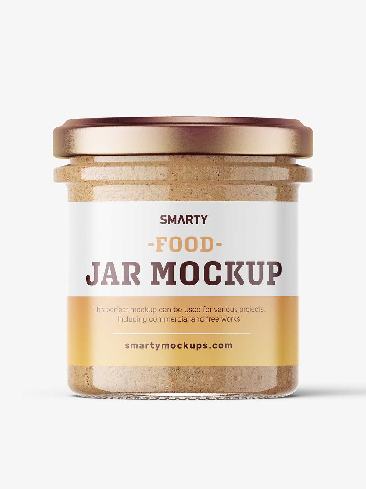 Pate jar mockup