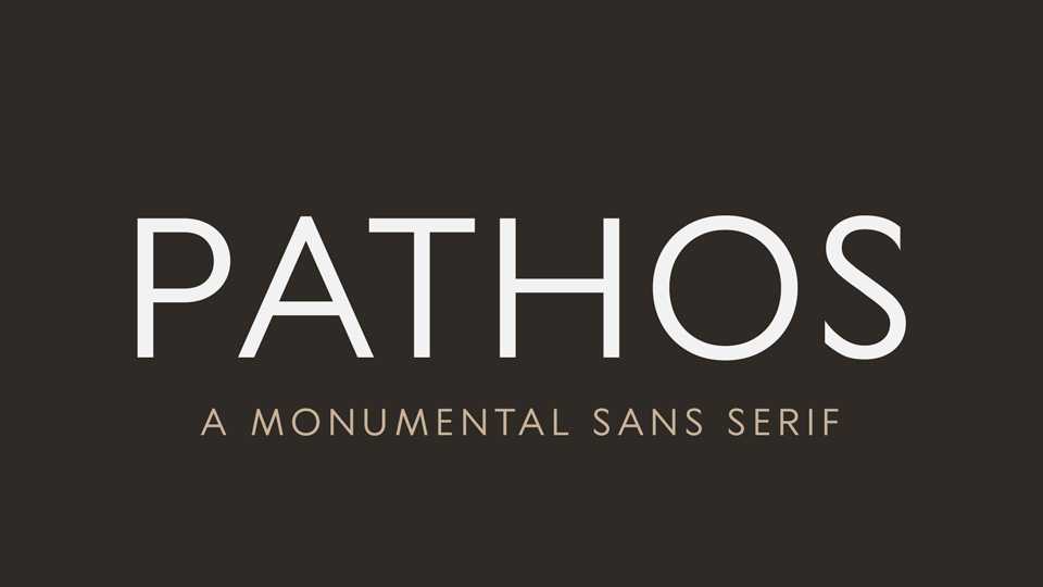 Pathos Font › Fontesk