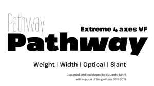 Pathway Extreme Font Family › Fontesk