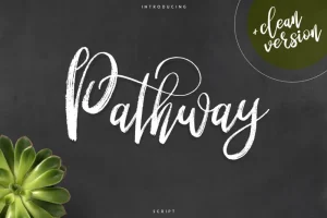 Pathway Script Font