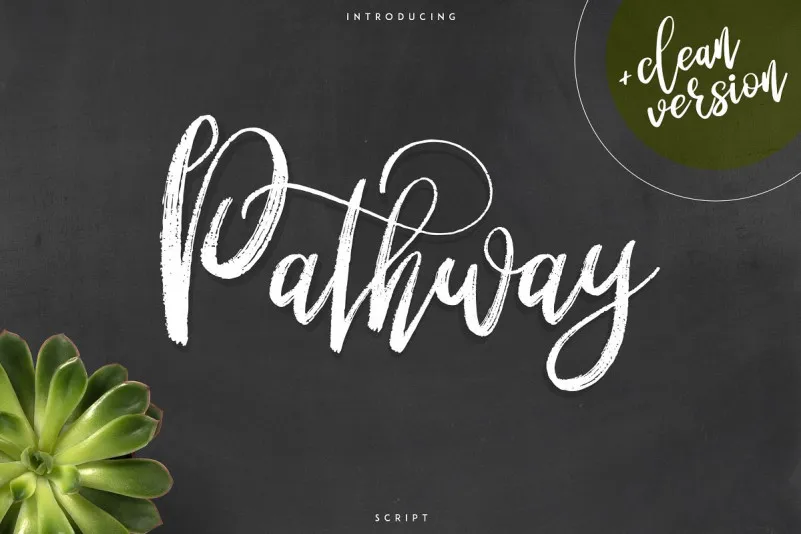 Pathway Script Font