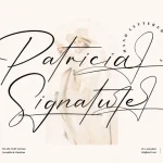 Patricia Signature Font