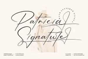 Patricia Signature Font