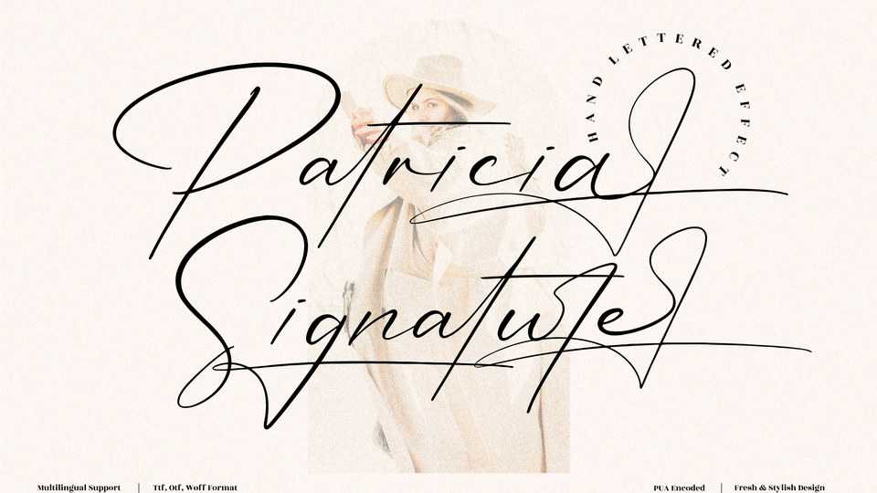Patricia Signature Font › Fontesk