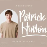 Patrick Hinton Font