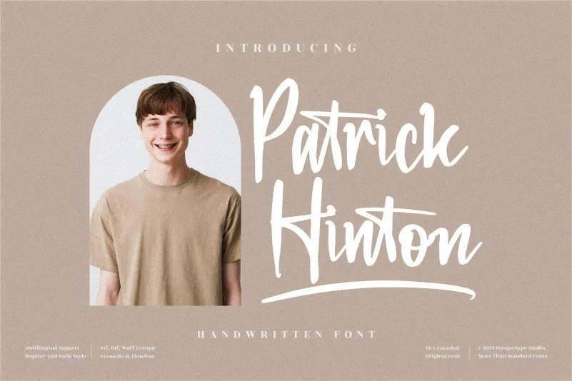 Patrick Hinton Font