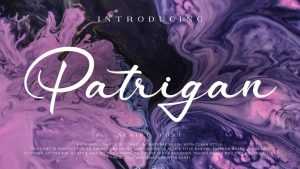 Patrigan Font › Fontesk