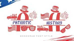 Patriotic History Font › Fontesk