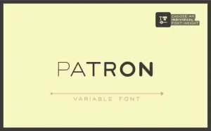Patron Sans Serif Font