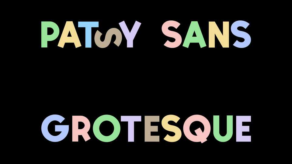 Patsy Sans Grotesque Typeface › Fontesk