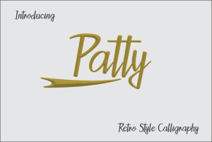 Patty Script Font