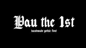 Pau the 1st Font › Fontesk