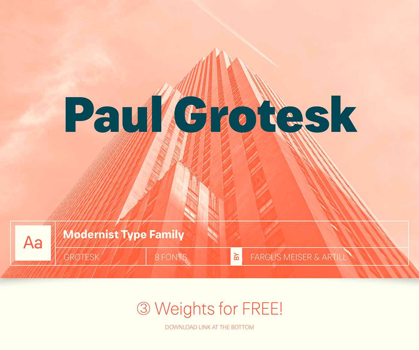 Paul Grotesk Typeface