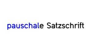 Pauschal Font Family › Fontesk