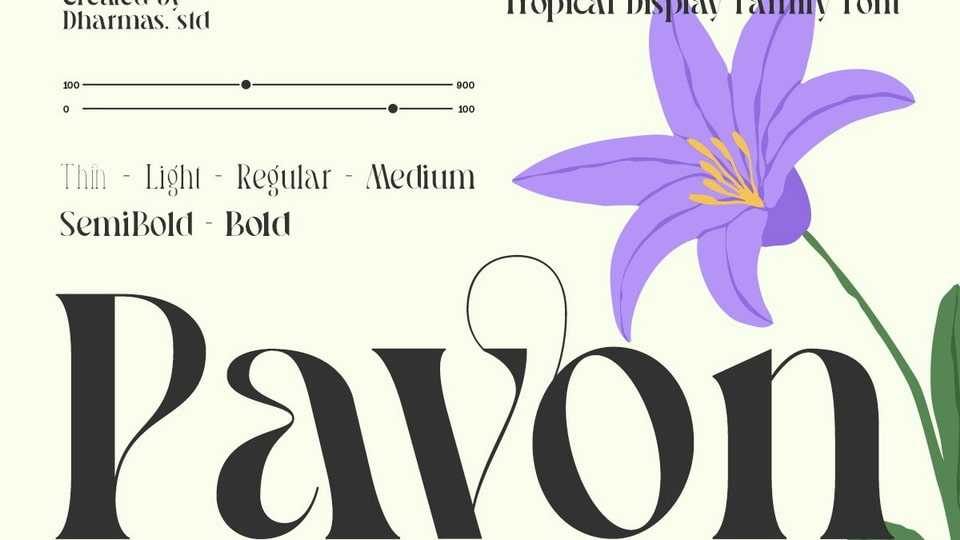 Pavon Font › Fontesk