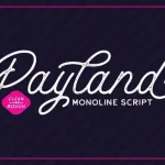 Payland Script Font