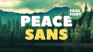 Peace Sans Font › Fontesk