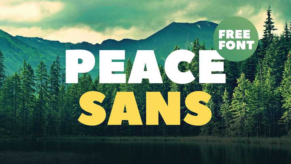 Peace Sans Font › Fontesk